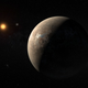 Artist’s rendering of the planet Proxima orbiting the red dwarf star Proxima Centauri. (Image: ESO/M. Kornmesser